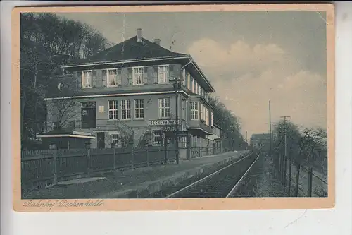 5860 ISERLOHN - GRÜNE, Bahnhof Dechenhöhle, 1923