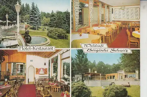 5250 ENGELSKIRCHEN - EHRESHOVEN - OBERSTAAT, Hotel-Restaurant "Bergische Schweiz", Klappkarte