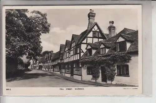 UK - ENGLAND - WARWICKSHIRE - WARWICK, Mill Street, 1953