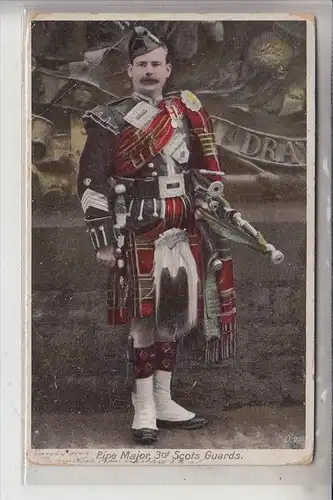 UK - SCOTLAND - Pipe Major, 3rd Scots Guards