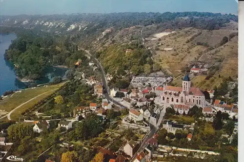 F 95510 VETHEUIL, Vue airienne generale, CIM-Macon