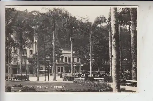 BRA - PETROPOLIS - Praca D. Pedro - Photo-AK,