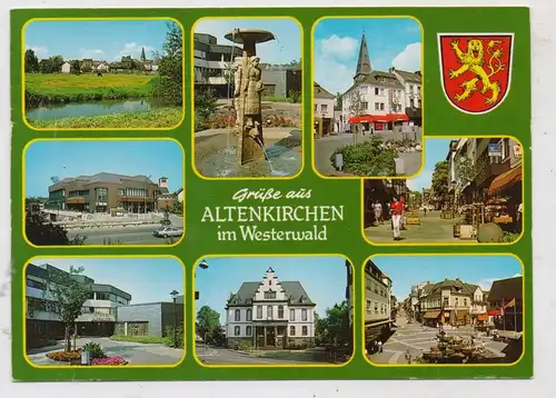 5230 ALTENKIRCHEN, Mehrbild-AK, Stadtwappen