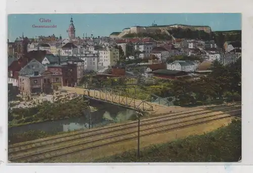 NIEDER-SCHLESIEN - GLATZ / KLODZKO, Gesamtansicht, 1920