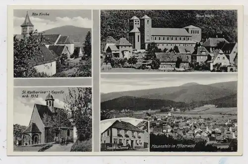 6746 HAUENSTEIN, Hotel ZUR SONNE, Kirche, Kapelle....