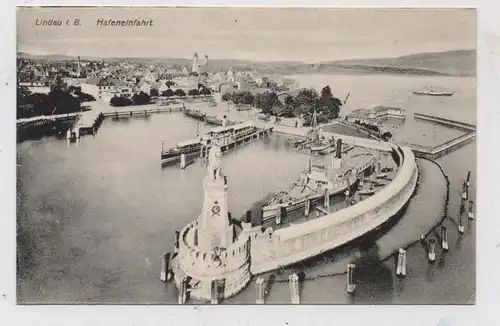 8990 LINDAU, Hafen, Bodensee-Dampfer