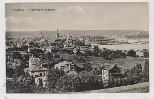 7750 KONSTANZ, Blick von Kreuzlingen