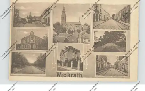 4050 MÖNCHENGLADBACH - WICKRATH, Mehrbild-AK 20er Jahre