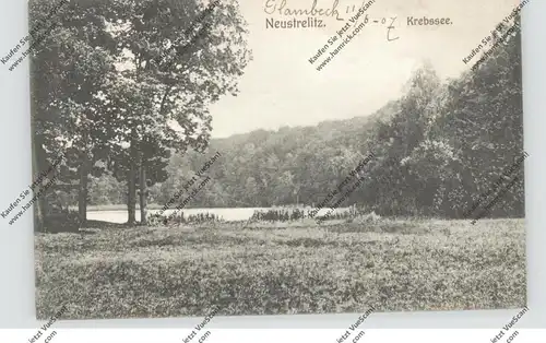 0-2080 NEUSTRELITZ, Krebssee, 1907