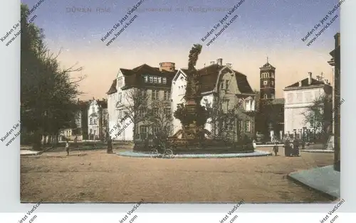 5160 DÜREN, Kriegerdenkmal, Realgymnasium, 1921