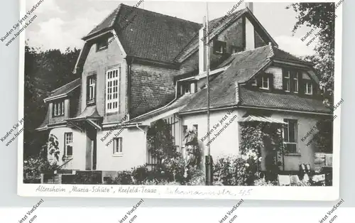 4150 KREFELD - TRAAR, Altersheim "Maria-Schütz", 1957
