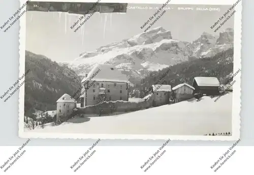 I 39036 ABTEI - STERN (La Villa), Castello, Gruppo Sella, 1938