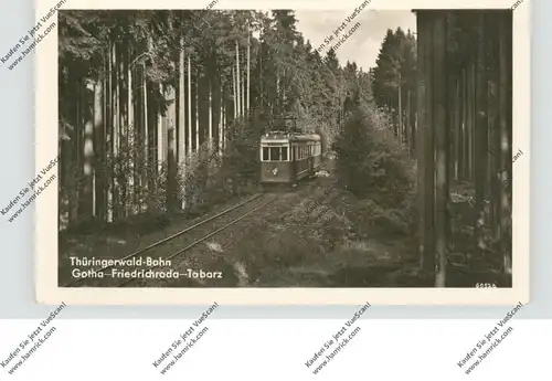 STRASSENBAHN / TRAM - Thüringerwald-Bahn Gotha-Friedrichroda-Tabarz, 1957