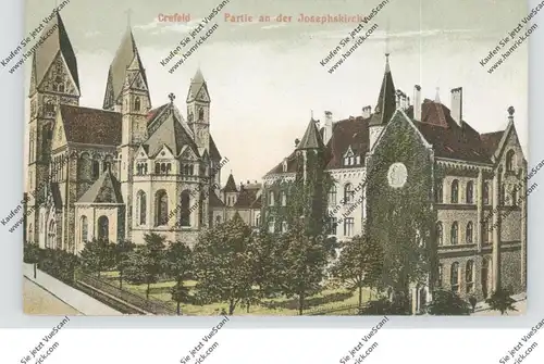 4150 KREFELD, Partie an der Josephskirche