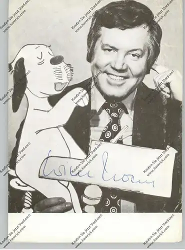 TV-UNTERHALTUNG - WIM THOELKE und Wum, Autogramm