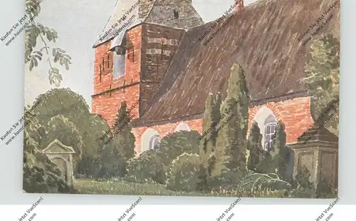 2940 WILHELMSHAVEN - NEUENDE, Kirche, Künstler-Karte Seeger