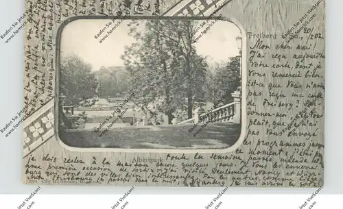 0-9200 FREIBERG, Albertpark, 1902