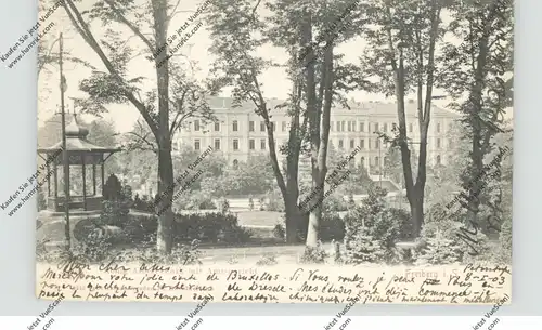 0-9200 FREIBERG, Amtsgericht mit König-Albert-Park, 1903