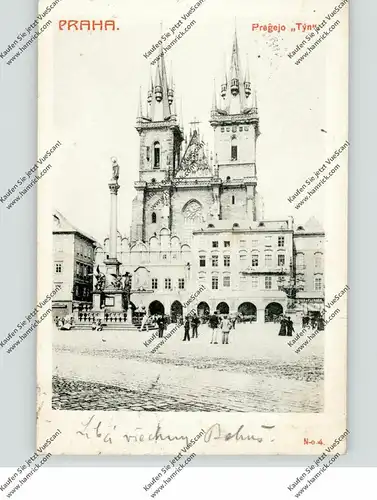 CZ 110 00 PRAHA / PRAG, Teynkirche, Esperanto-AK
