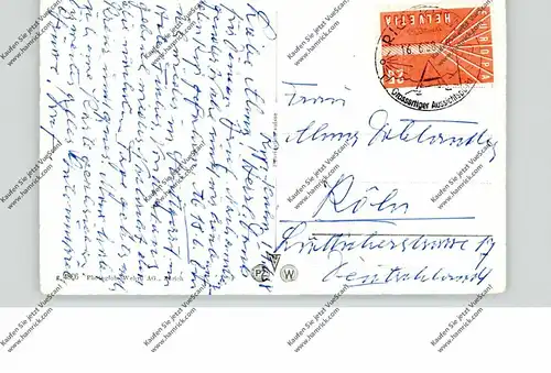 CH 6354 VITZNAU LU, Rigi Kulm, 1958