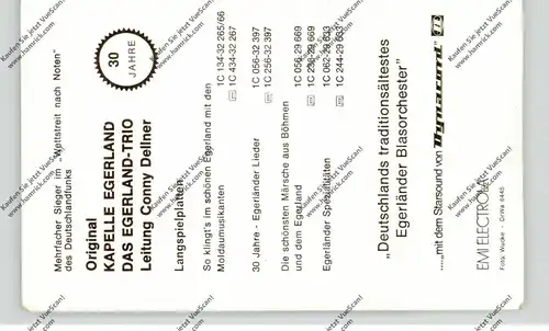 MUSIK - ORIGINAL KAPELLE EGERLAND