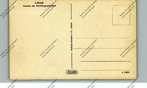 2400 LÜBECK, Schiffergesellschaft