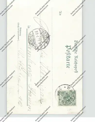 0-5103 NEUDIETENDORF, Lithographie, Gesamtansicht mit weiteren Thüringen-Ansichten