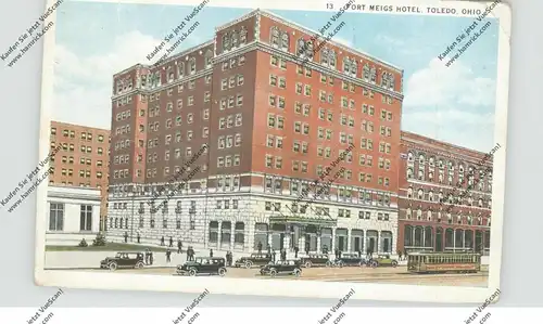 USA - OHIO - TOLEDO, Fort Meigs Hotel, Tram, kl. Eckknick