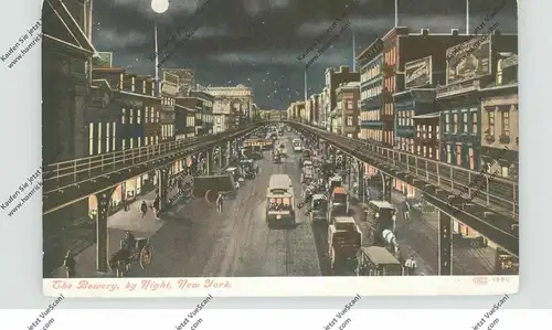 USA - NEW YORK, Bowery, Tram