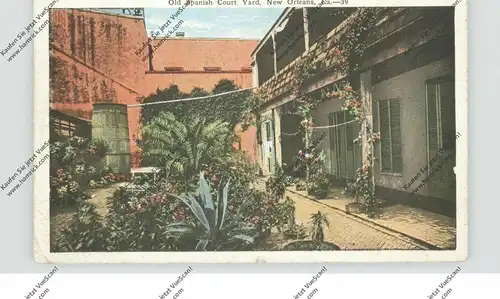 USA - LOUISIANA - NEW ORLEANS, Old Spanish Court Yard