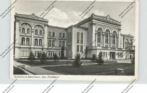 0-3300 SCHÖNEBECK - SALZELMEN, Parkhaus, 1949