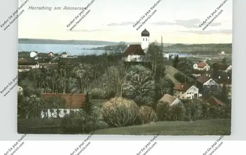 8036 HERRSCHING, Ansicht mit Ammersee