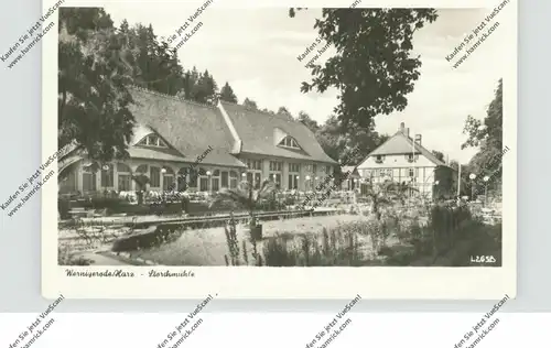 0-3700 WERNIGERODE, Storchmühle, 1955