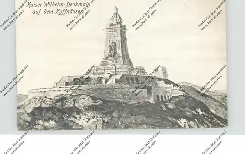 0-4712 KYFFHÄUSER, Kaiser Wilhelm-Denkmal, Künstler-Karte