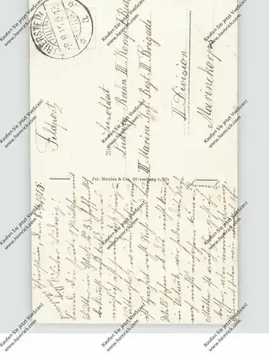F 57830 FOULCREY / FOLKRINGEN,  Muttergottesfelsen, 1915, deutsche Feldpost