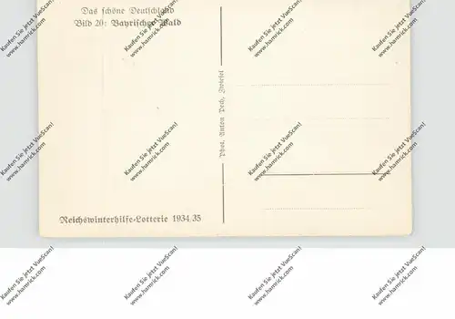 8371 BAYERISCH EISENSTEIN, Großer Arber, WHW 1934/1935