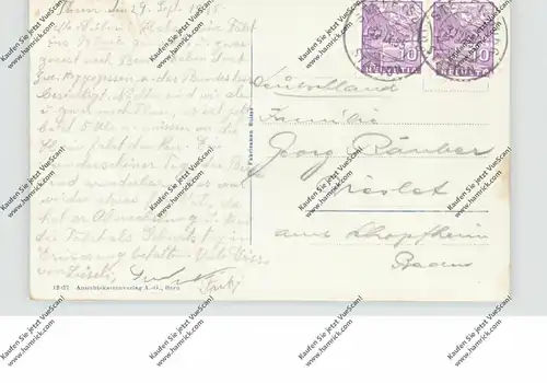 CH 3600 THUN BE, Obere Insel mit Stockhorn, 1935