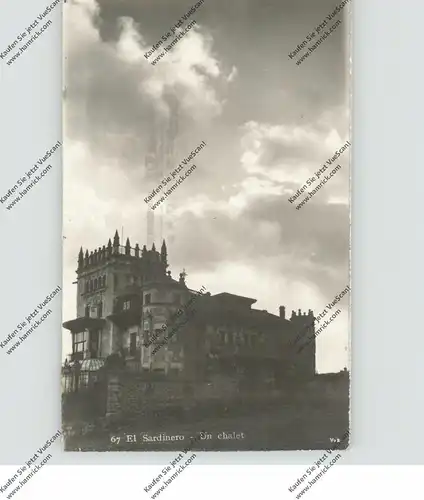 E 39001 SANTANDER, El Sardinero, Un Chalet, 1927
