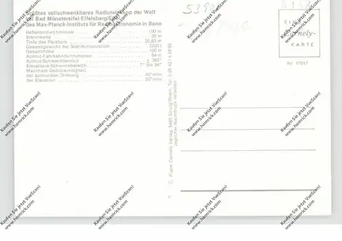 ASTRO - Bad Münstereifel, Radioteleskop