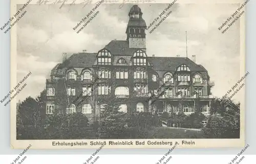 5300 BONN - BAD GODESBERG - Erholungsheim Schloß Rheinblick, 1932