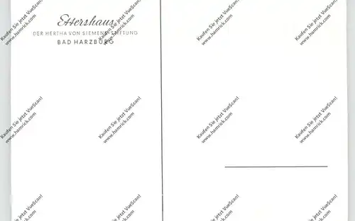 3388 BAD HARZBURG, Ettershaus, Hertha von Siemens Stiftung