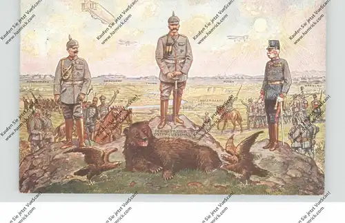 MILITÄR - 1.Weltkrieg, Patriotica, Hindenburg - Der Befreier Ostpreussens, 1916