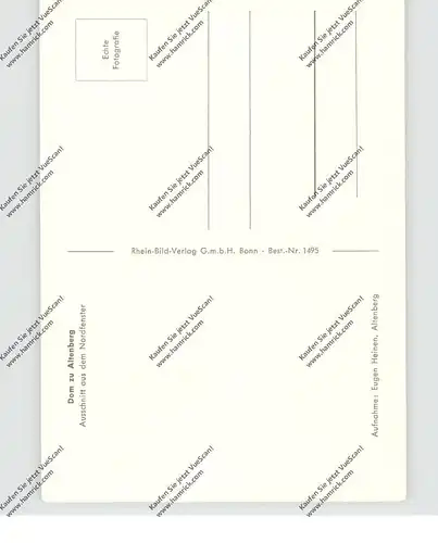 5068 ODENTHAL - ALTENBERG, Altenberger Dom, Ausschnitt aus dem Nordfenster