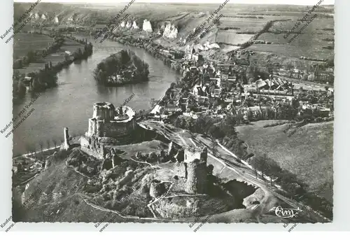 F 27700 LES ANDELYS, vue airienne, CIM-Macon