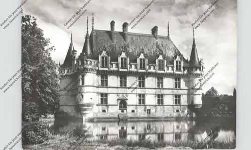 F 37190 AZAY-LE-RIDEAU, Le Chateau, Face Ouest