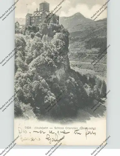 CH 7418 TUMEGL GR, Schloss Ortenstein, 1911