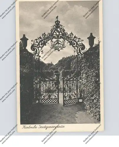 7500 KARLSRUHE, Stadtgartenpartie