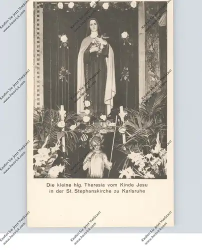 7500 KARLSRUHE, St. Stephanskirche, Heilige Theresia