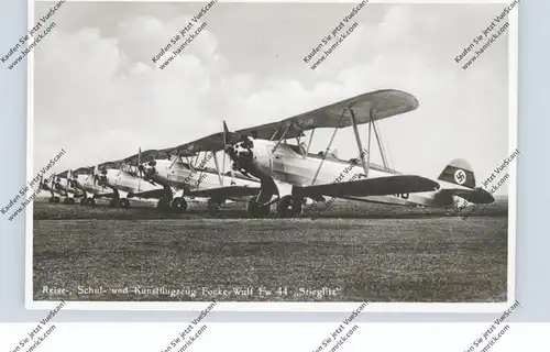 MILITÄR - 2.Weltkrieg, Flugzeug / Airplane - Focke-Wulf Fw 44 "Stieglitz"