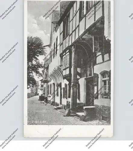 4047 DORMAGEN - ZONS, Rheinstrasse, 1930